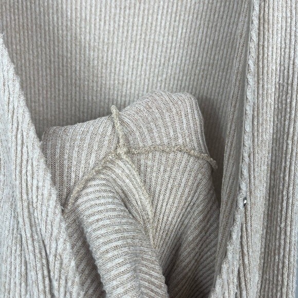 LBLC The Label Samantha High Waisted Ribbed Jumpsuit in Oatmeal Beige Revolve M - Picture 11 of 16